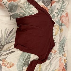 Maroon long sleeve